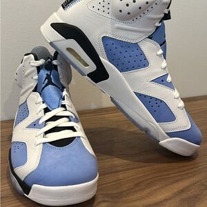Nike Air Jordan 6 Retro - University Blue, White & Black